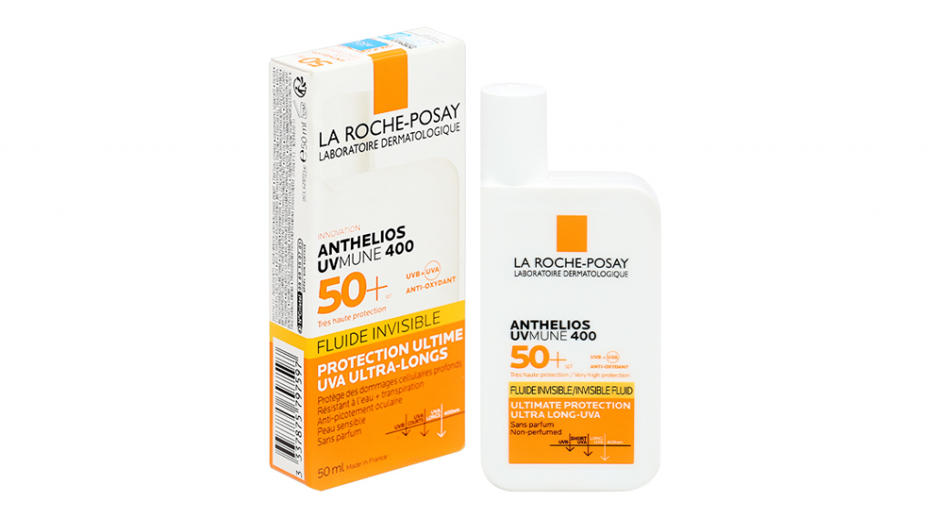 7. LA ROCHE-POSAY ANTHELIOS INVISIBLE FLUID SPF50+